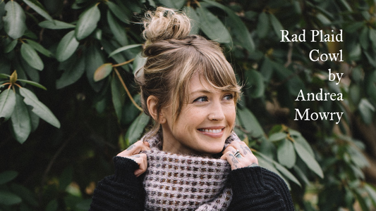 Rad Plaid Cowl by Andrea Mowry Out Now!