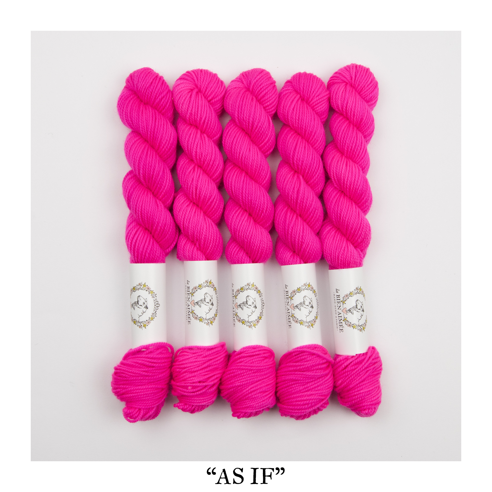 Hand dye pink tights - Lauren Perrin