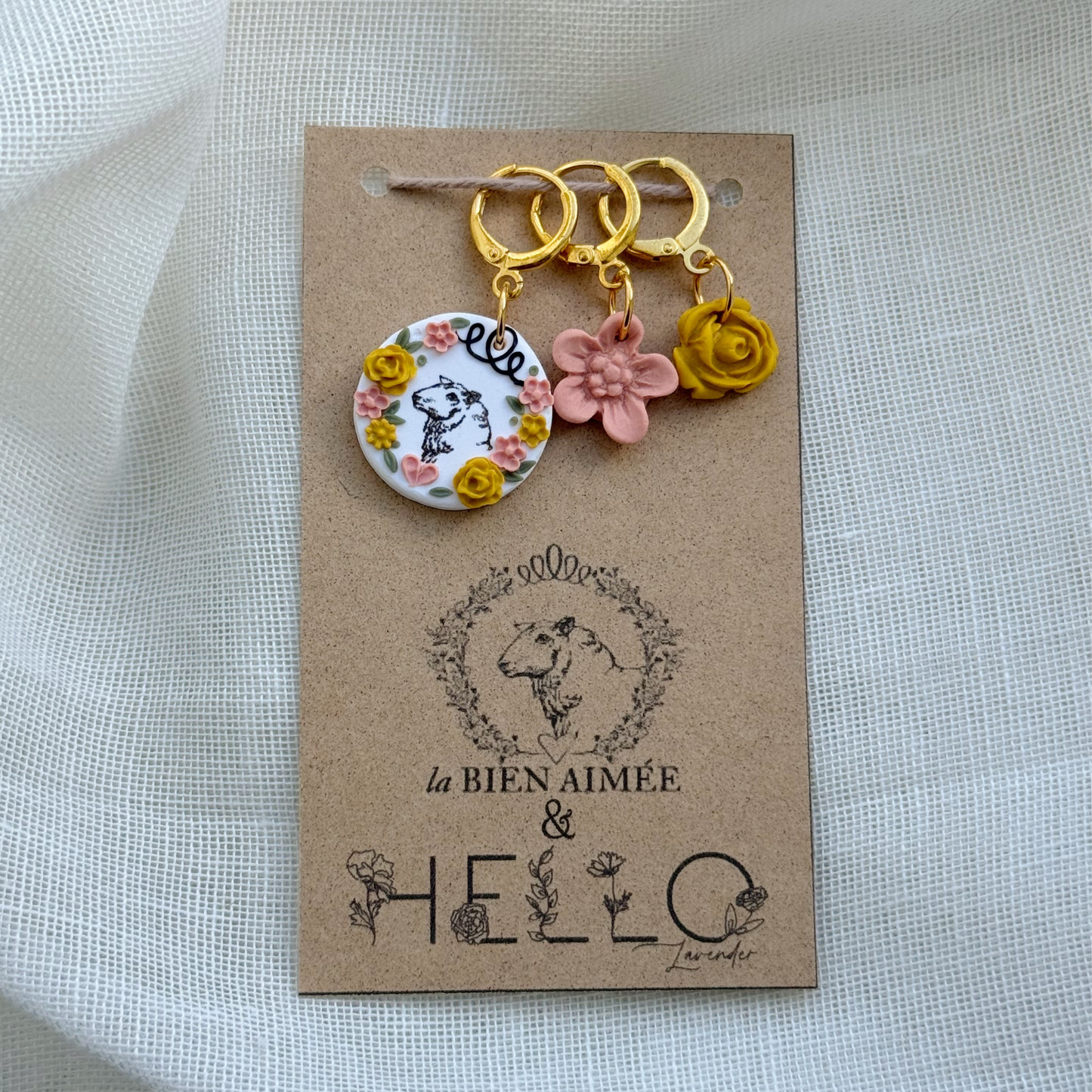 Stitch Markers Hello Lavender x La Bien Aimée