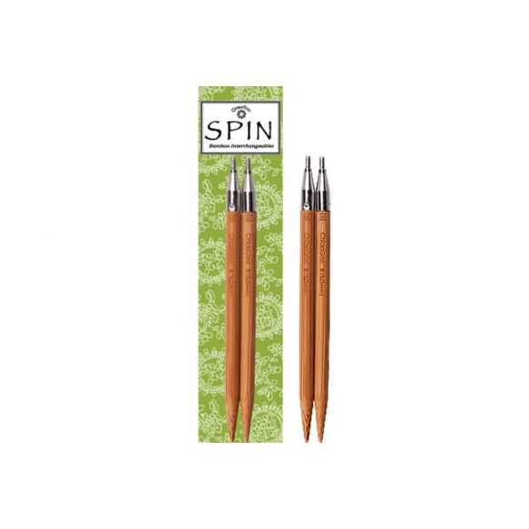 ChiaoGoo / Spin Bamboo 5 (13 cm) Interchangeable Tip Sets - SweetGeorgia  Yarns